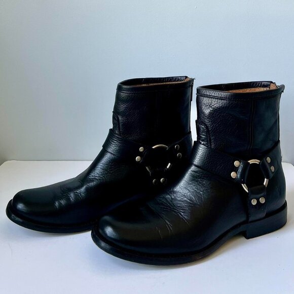 Frye Phillip Harness Ankle Booties - Picture 10 of 16